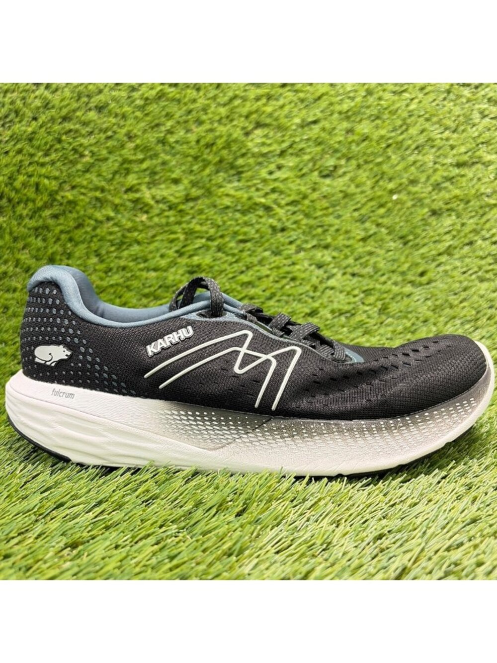 Karhu Ikoni Ortix 2.0 Womens Size 8.5 Black Athletic Running Shoes Sneakers